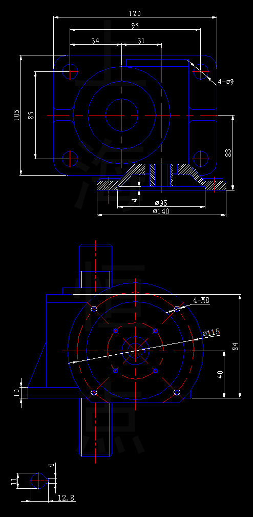 SWLD1-1A-I zUC(j)ͳߴCADD