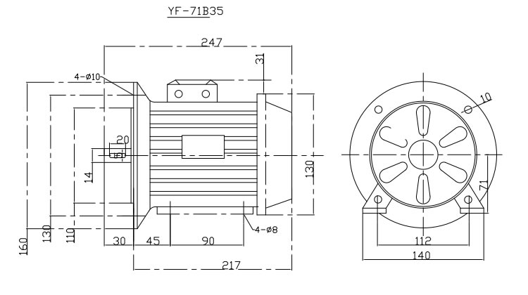 YF-71B35,250Wc370WPʽ늙C(j)γߴD